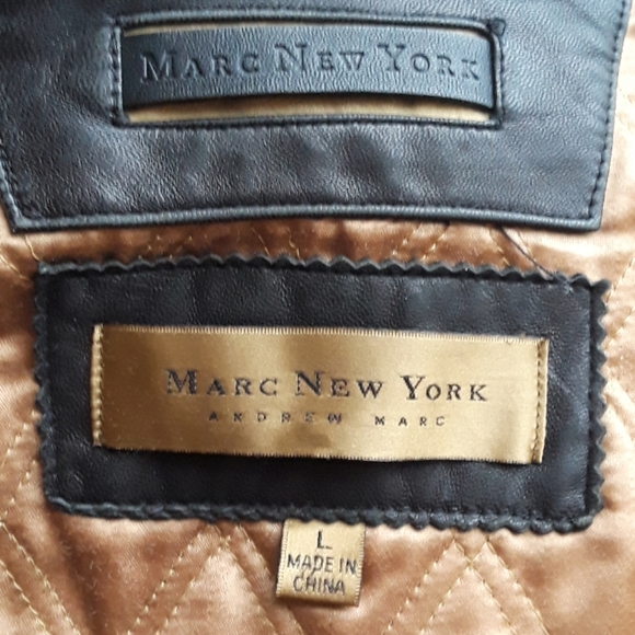 Marc New York soft Leather jacket - Picture 4 of 4